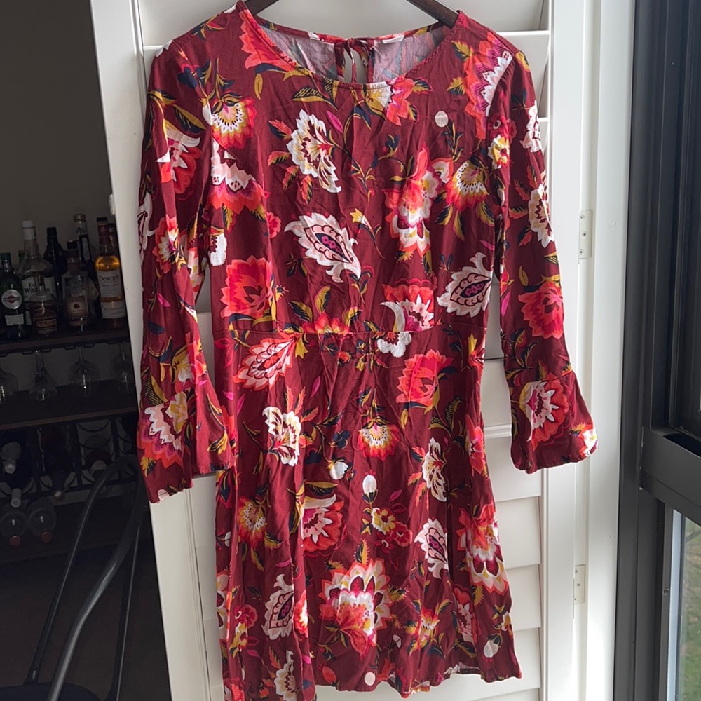 Old Navy fall Floral Dress size 8